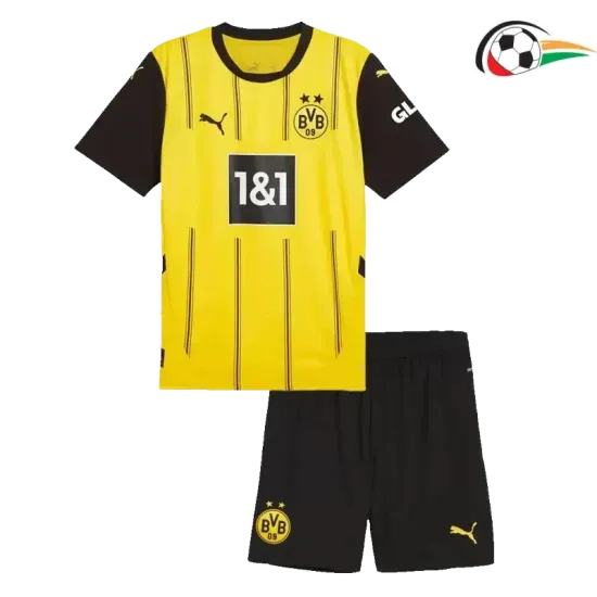 Borussia Dortmund Equipacione Qualidade TAILANDESA Home Primeiro Kit 2024/25 Niños Borussia Dortmund Equipacione Qualidade TAILANDESA Home Primeiro Kit 2024/25 Niños