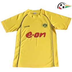 Camiseta Borussia Dortmund Futebol Local Primeiro Kit 2002 Vintage