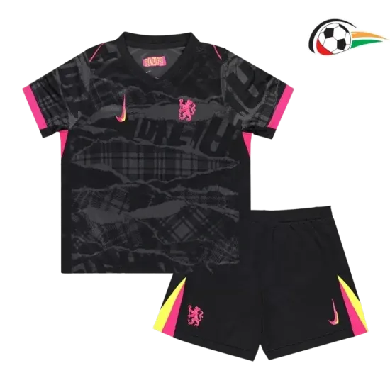Chelsea Equipacione Qualidade TAILANDESA Alternativa Terceiro Kit 2024/25 Niños Chelsea Equipacione Qualidade TAILANDESA Alternativa Terceiro Kit 2024/25 Niños