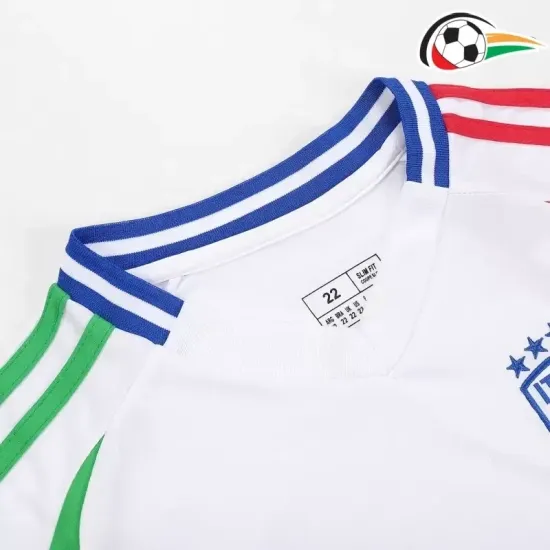 Camisola Italia Futebol Visitante 2024 Niños Camisola Italia Futebol Visitante 2024 Niños