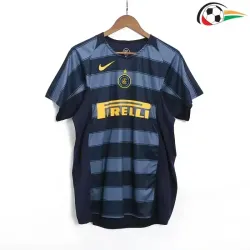 Inter de Milan Camisola Qualidade AAA Alternativa Terceiro Kit 2004/05 Vintage