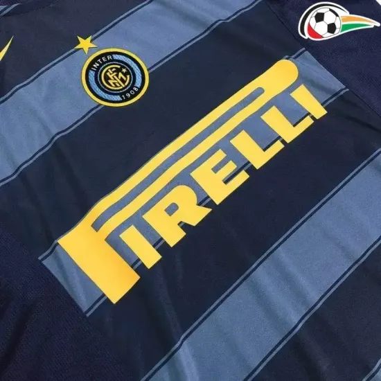 Inter de Milan Camisola Qualidade AAA Alternativa Terceiro Kit 2004/05 Vintage Inter de Milan Camisola Qualidade AAA Alternativa Terceiro Kit 2004/05 Vintage