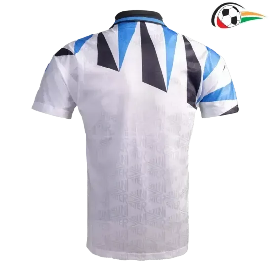 Inter de Milan Camiseta Futebol Away 1992/93 Retro Classicas Inter de Milan Camiseta Futebol Away 1992/93 Retro Classicas