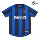 Camisa RONALDO 9 Inter de Milan Qualidade Premium Home Primeiro Kit 1999/00 Retro Azul/Preto Camisa RONALDO 9 Inter de Milan Qualidade Premium Home Primeiro Kit 1999/00 Retro Azul/Preto
