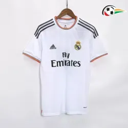 RONALDO 7 Real Madrid Camiseta Qualidade AAA Local 2013/14 Vintage Branca