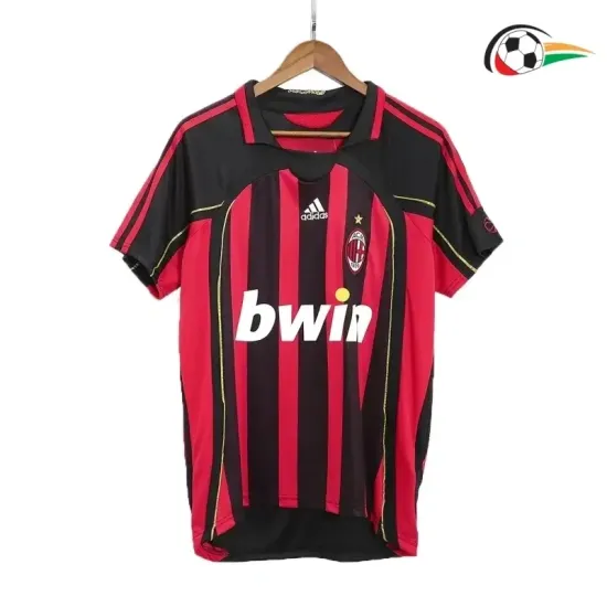 RONALDO 99 AC Milan Equipacione Qualidade Premium Local Primeiro Kit 2006/07 Classicas Vermelha/Preto RONALDO 99 AC Milan Equipacione Qualidade Premium Local Primeiro Kit 2006/07 Classicas Vermelha/Preto