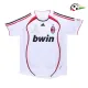 Camisola RONALDO 99 AC Milan Futebol Away Segundo Kit 2006/07 Retro Classicas Branca Camisola RONALDO 99 AC Milan Futebol Away Segundo Kit 2006/07 Retro Classicas Branca