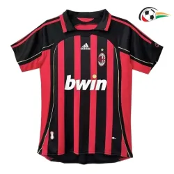 Camiseta KAKA＇22 AC Milan Baratas Local 2006/07 Vintage Vermelha