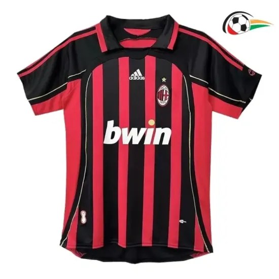 Camiseta KAKA'22 AC Milan Baratas Local 2006/07 Vintage Vermelha Camiseta KAKA'22 AC Milan Baratas Local 2006/07 Vintage Vermelha
