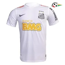 NEYMAR JR 11 Santos FC Camisola Futebol Local Primeiro Kit 2011/12 Retro Classicas Branca