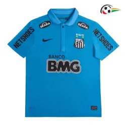 NEYMAR JR 11 Santos FC Camisa Replicas Thrid 2012/13 Retro Azul
