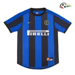 Camisola BAGGIO 10 Inter de Milan Qualidade AAA Home 1999/00 Retro Classicas Azul/Preto