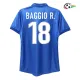 Camisa BAGGIO R.18 Italia Qualidade Premium Primeiro Kit 1998 Retro Azul Camisa BAGGIO R.18 Italia Qualidade Premium Primeiro Kit 1998 Retro Azul