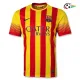 Camisola MESSI 10 Barcelona Futebol Away Segundo Kit 2013/14 Retro Classicas Vermelho/Amarelo Camisola MESSI 10 Barcelona Futebol Away Segundo Kit 2013/14 Retro Classicas Vermelho/Amarelo