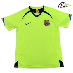 Camiseta MESSI 30 Barcelona Baratas Visitante 2005/06 Vintage Verde