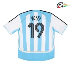 Equipacione MESSI 19 Argentina Qualidade TAILANDESA Local 2006 Classicas Azul/Branco