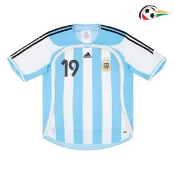 Equipacione MESSI 19 Argentina Qualidade TAILANDESA Local 2006 Classicas Azul/Branco