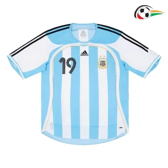 Equipacione MESSI 19 Argentina Qualidade TAILANDESA Local 2006 Classicas Azul/Branco Equipacione MESSI 19 Argentina Qualidade TAILANDESA Local 2006 Classicas Azul/Branco