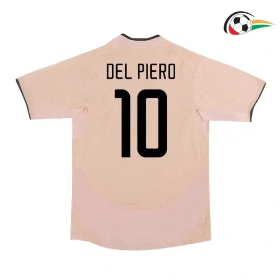 Camisa DEL PIERO 10 Juventus Qualidade TAILANDESA Away 2003/04 Retro Rosa Claro Camisa DEL PIERO 10 Juventus Qualidade TAILANDESA Away 2003/04 Retro Rosa Claro