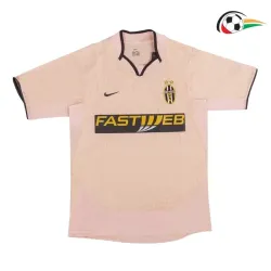Camisa DEL PIERO 10 Juventus Qualidade TAILANDESA Away 2003/04 Retro Rosa Claro