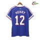 Equipacione HENRY 12 Francia Qualidade Premium Home Primeiro Kit 1998 Classicas Azul Equipacione HENRY 12 Francia Qualidade Premium Home Primeiro Kit 1998 Classicas Azul