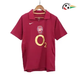 HENRY 14 Arsenal Camisola Futebol Local 2005/06 Retro Classicas Vermelho