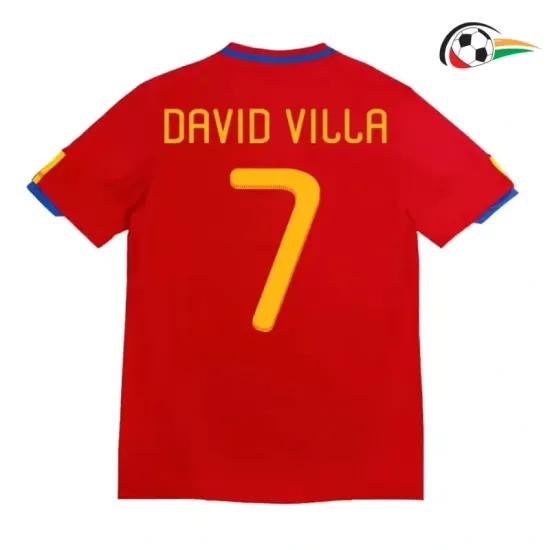 DAVID VILLA 7 España Camisola Baratas Primeiro Kit 2010 Retro Classicas Vermelho DAVID VILLA 7 España Camisola Baratas Primeiro Kit 2010 Retro Classicas Vermelho