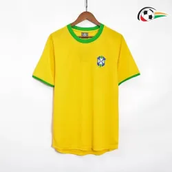 PELÉ 10 Brasil Equipacione Qualidade Premium Local Primeiro Kit 1970 Classicas Amarelo