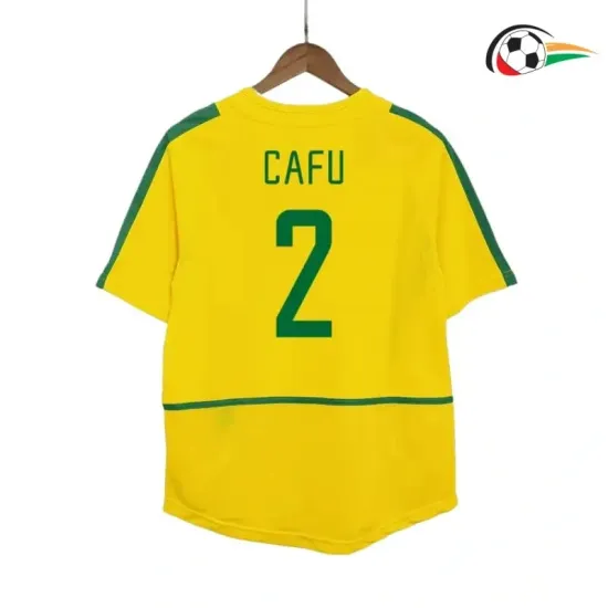 Equipacione CAFU 2 Brasil Qualidade TAILANDESA Local 2002/03 Classicas Amarelo