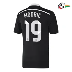 MODRIĆ 19 Real Madrid Camisola Futebol Alternativa 2014/15 Retro Classicas Preto