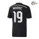 MODRIĆ 19 Real Madrid Camisola Futebol Alternativa 2014/15 Retro Classicas Preto MODRIĆ 19 Real Madrid Camisola Futebol Alternativa 2014/15 Retro Classicas Preto