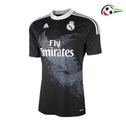 MODRIĆ 19 Real Madrid Camisola Futebol Alternativa 2014/15 Retro Classicas Preto