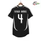 Equipacione SERGIO RAMOS 4 Real Madrid Replicas Away 2006/07 Classicas Preto Equipacione SERGIO RAMOS 4 Real Madrid Replicas Away 2006/07 Classicas Preto