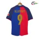 KLUIVERT 9 Barcelona Camisa Qualidade TAILANDESA Local 1999/00 Retro Vermelho/Azul KLUIVERT 9 Barcelona Camisa Qualidade TAILANDESA Local 1999/00 Retro Vermelho/Azul