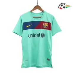 Equipacione PUYOL 5 Barcelona Qualidade TAILANDESA Visitante 2010/11 Classicas Verde