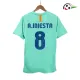 A.INIESTA 8 Barcelona Camiseta Futebol Away 2010/11 Vintage Verde A.INIESTA 8 Barcelona Camiseta Futebol Away 2010/11 Vintage Verde