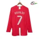 Camiseta Cristiano Ronaldo 7 Manchester United Futebol Visitante 2007/08 Vintage ML Vermelho Camiseta Cristiano Ronaldo 7 Manchester United Futebol Visitante 2007/08 Vintage ML Vermelho