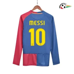 Camisa MESSI 10 Barcelona Replicas Home 2008/09 Retro ML Vermelho/Azul