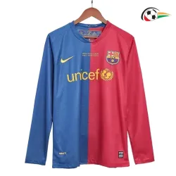 Camisa MESSI 10 Barcelona Replicas Home 2008/09 Retro ML Vermelho/Azul