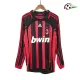 Equipacione MALDINI 3 AC Milan Qualidade TAILANDESA Local Primeiro Kit 2006/07 Classicas ML Vermelho/Preto Equipacione MALDINI 3 AC Milan Qualidade TAILANDESA Local Primeiro Kit 2006/07 Classicas ML Vermelho/Preto