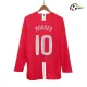 ROONEY 10 Manchester United Equipacione Replicas Home Primeiro Kit 2007/08 Classicas ML Vermelho ROONEY 10 Manchester United Equipacione Replicas Home Primeiro Kit 2007/08 Classicas ML Vermelho