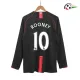 Camisola ROONEY 10 Manchester United Baratas Away Segundo Kit 2007/08 Retro Classicas ML Preto Camisola ROONEY 10 Manchester United Baratas Away Segundo Kit 2007/08 Retro Classicas ML Preto