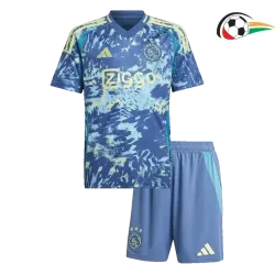 Ajax Camisola Qualidade AAA Visitante Segundo Kit 2024/25 Niños Azul
