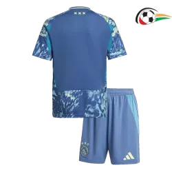 Ajax Camisola Qualidade AAA Visitante Segundo Kit 2024/25 Niños Azul