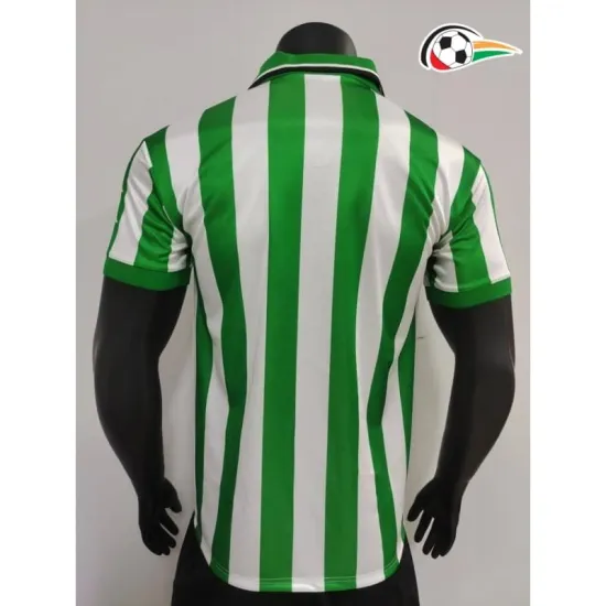 Real Betis Equipacione Qualidade TAILANDESA Primeiro Kit 1999/00 Retro Verde/Branco Real Betis Equipacione Qualidade TAILANDESA Primeiro Kit 1999/00 Retro Verde/Branco