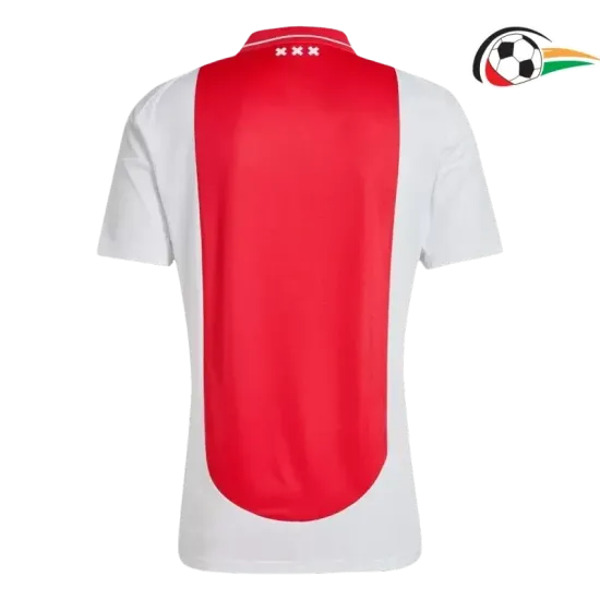 Camisola Ajax Futebol Local 2024/25 Vermelho/Branco Camisola Ajax Futebol Local 2024/25 Vermelho/Branco