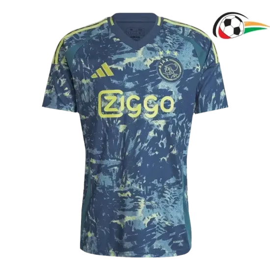Camisa Ajax Replicas Visitante 2024/25 Azul Camisa Ajax Replicas Visitante 2024/25 Azul