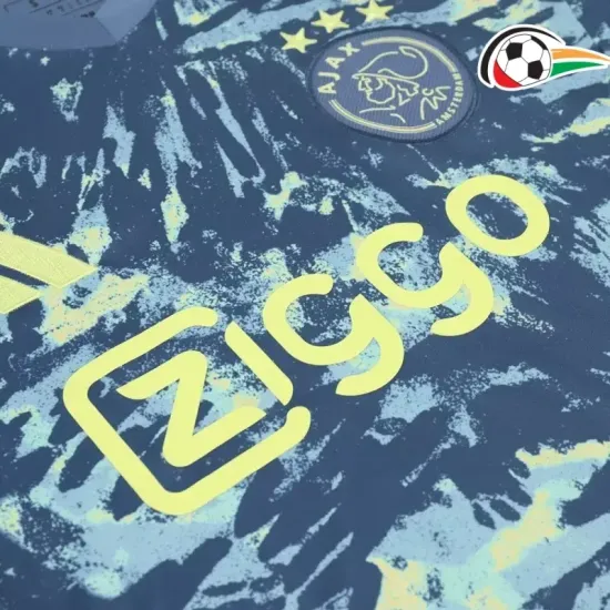 Camisa Ajax Replicas Visitante 2024/25 Azul Camisa Ajax Replicas Visitante 2024/25 Azul
