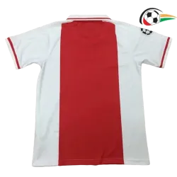 Equipacione Ajax Qualidade TAILANDESA Local Primeiro Kit 1998 Retro Classicas Vermelho/Branco