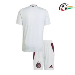 Ajax Camisa Qualidade Premium Thrid 2024/25 Infantil Branco